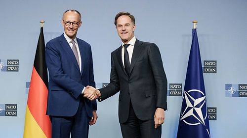 Kanzler Merz besucht NATO-Generalsekretär | Bundesregierung