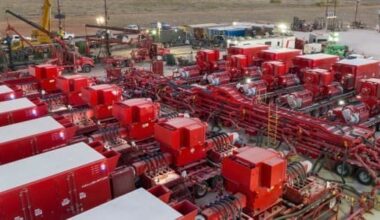 Frac fleet