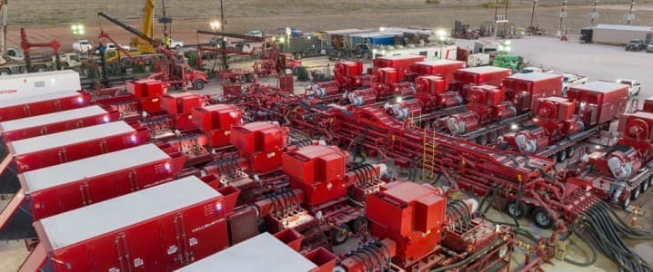 Frac fleet