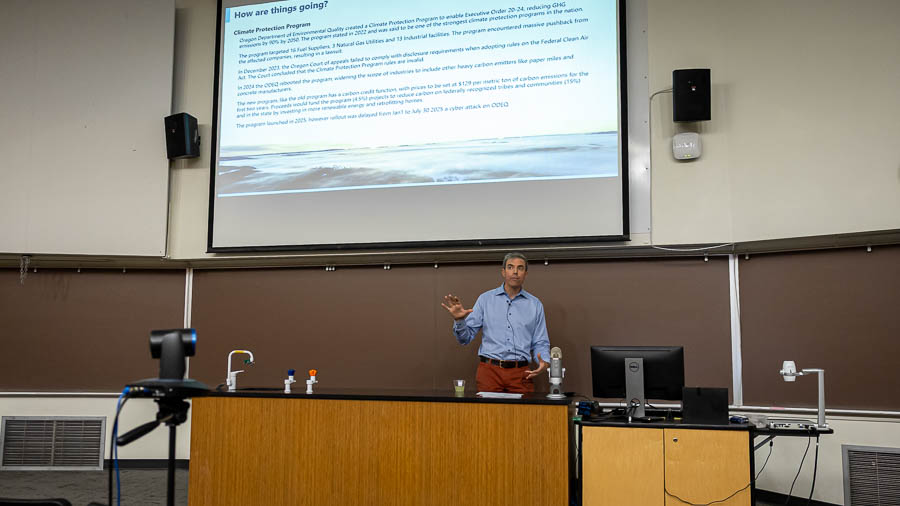 SOU graduate details Oregon's energy future at university discussion - Ashland News