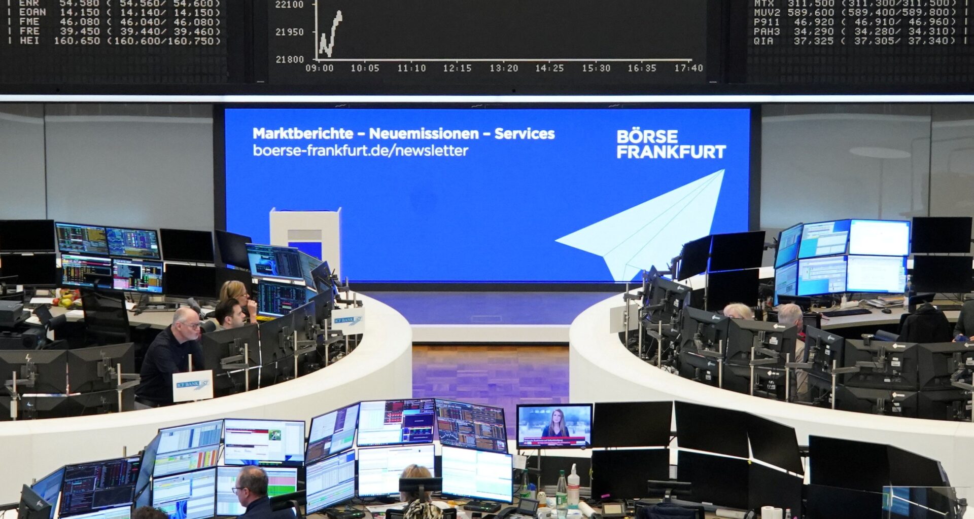 Markets moody as traders look for trade deals