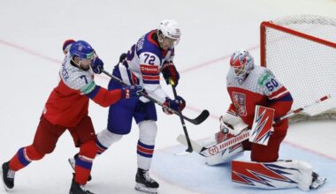 Ice hockey-US beat holders Czech Republic at worlds, Canada overpower Sweden