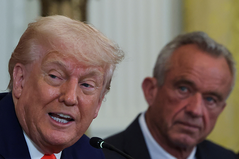 Trump attends a MAHA Commission event at the White House