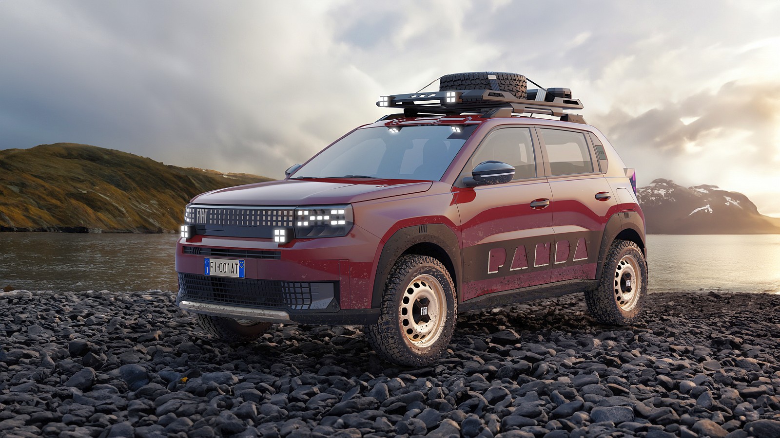 Fiat Grande Panda 4x4 bliski produkcji