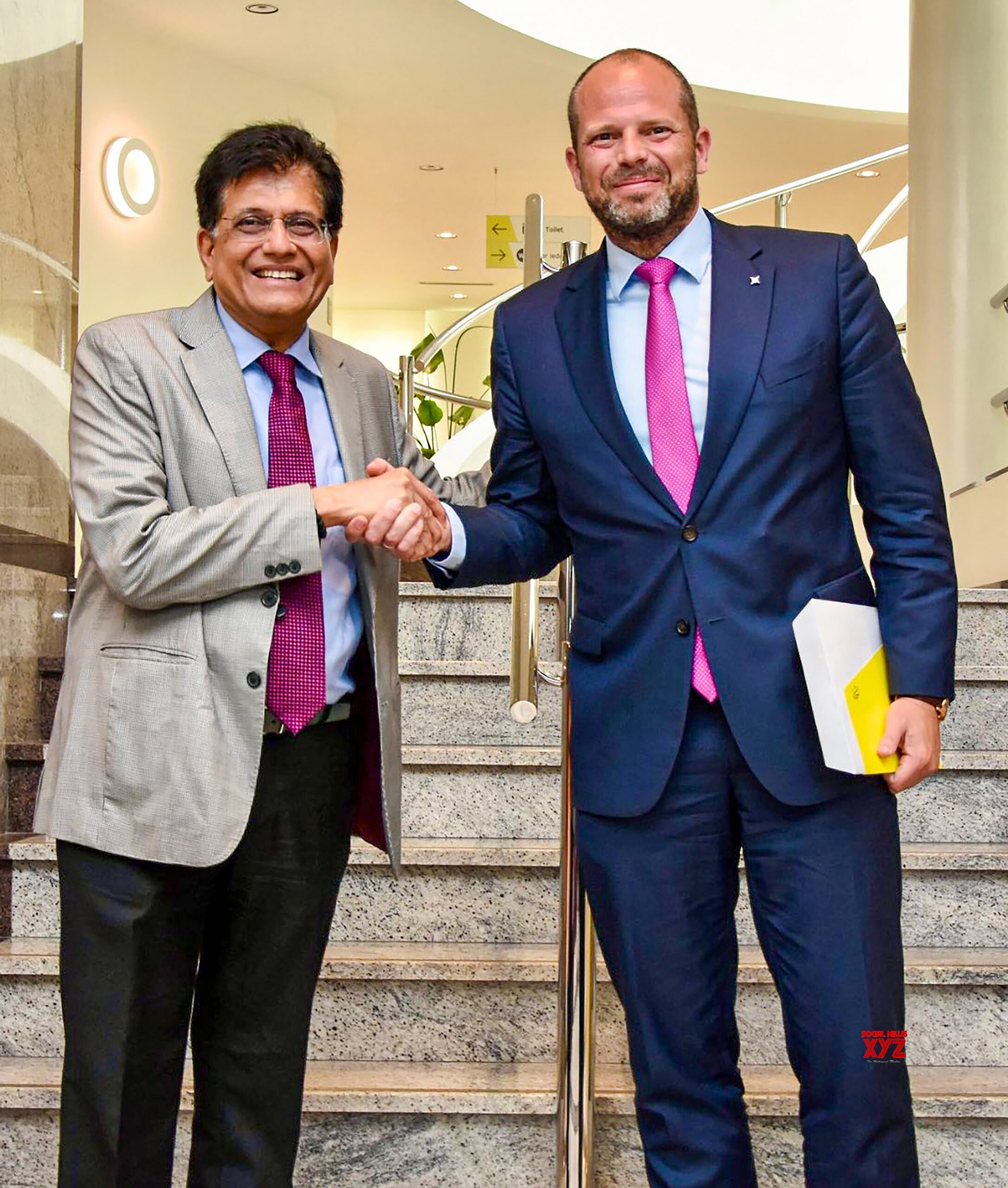 Belgium: Piyush Goyal Meets Theo Francken #Gallery