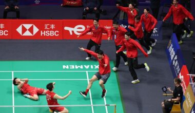 China beats South Korea to clinch 14th Sudirman Cup-Xinhua