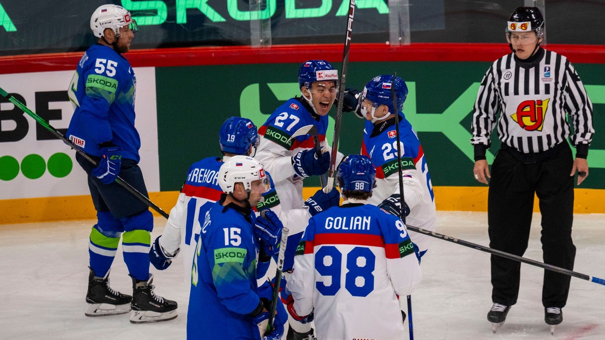 MS v hokeji 2025: Po zápase Slovensko - Slovinsko znela pieseň Duchoňa