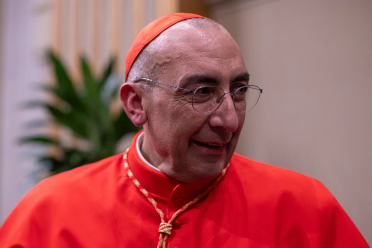 Italian Cardinal Baldassare Reina was created a cardinal by Pope Francis during the consistory at St. Peter’s Basilica on Dec. 7, 2024.