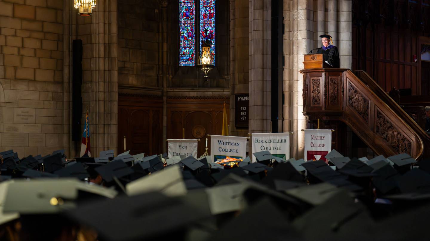 Fed Chair Jerome Powell celebrates public service and urges graduates to do their part