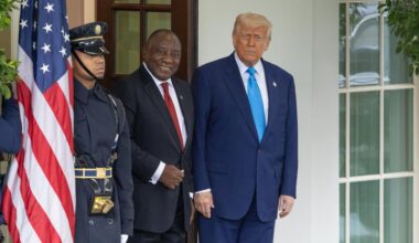 South African president says Trump agreed to U.S. attending G20 Summit -Xinhua