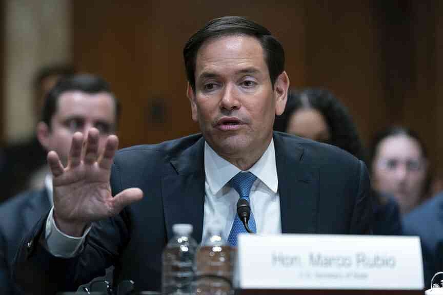Rubio, Democrats spar over policy