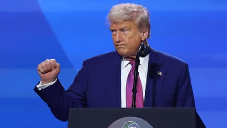 Trump says the US will lift its sanctions on Syria’s new government – video