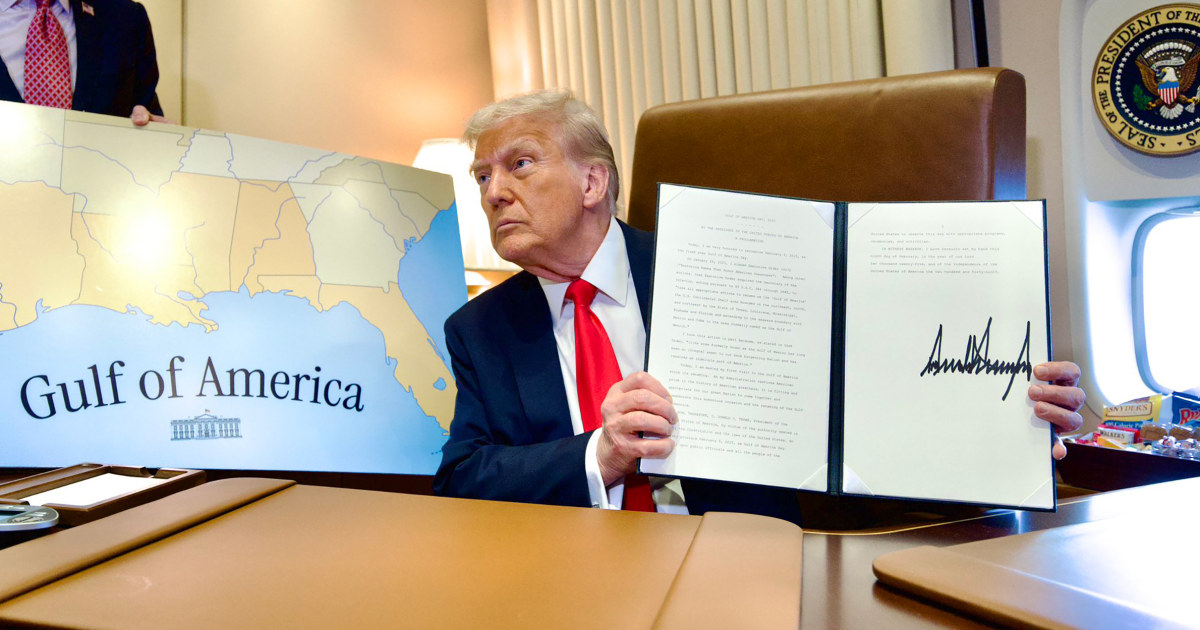 House to vote on bill to codify Trump's Gulf of America executive order