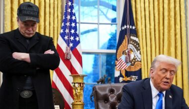 Elon Musk says he's 'disappointed' with domestic policy bill in break with Trump