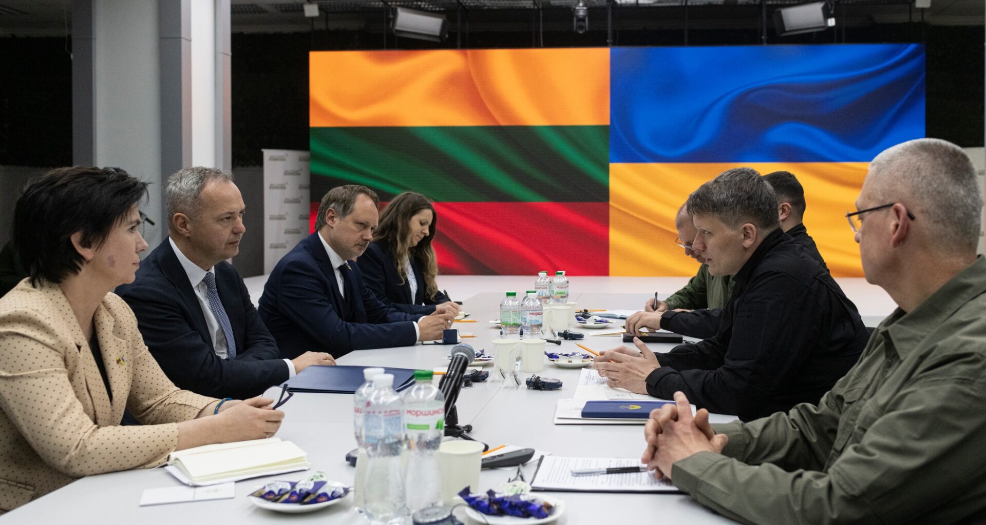 Ukraine and Lithuania Discuss Joint Defense Projects and European Security