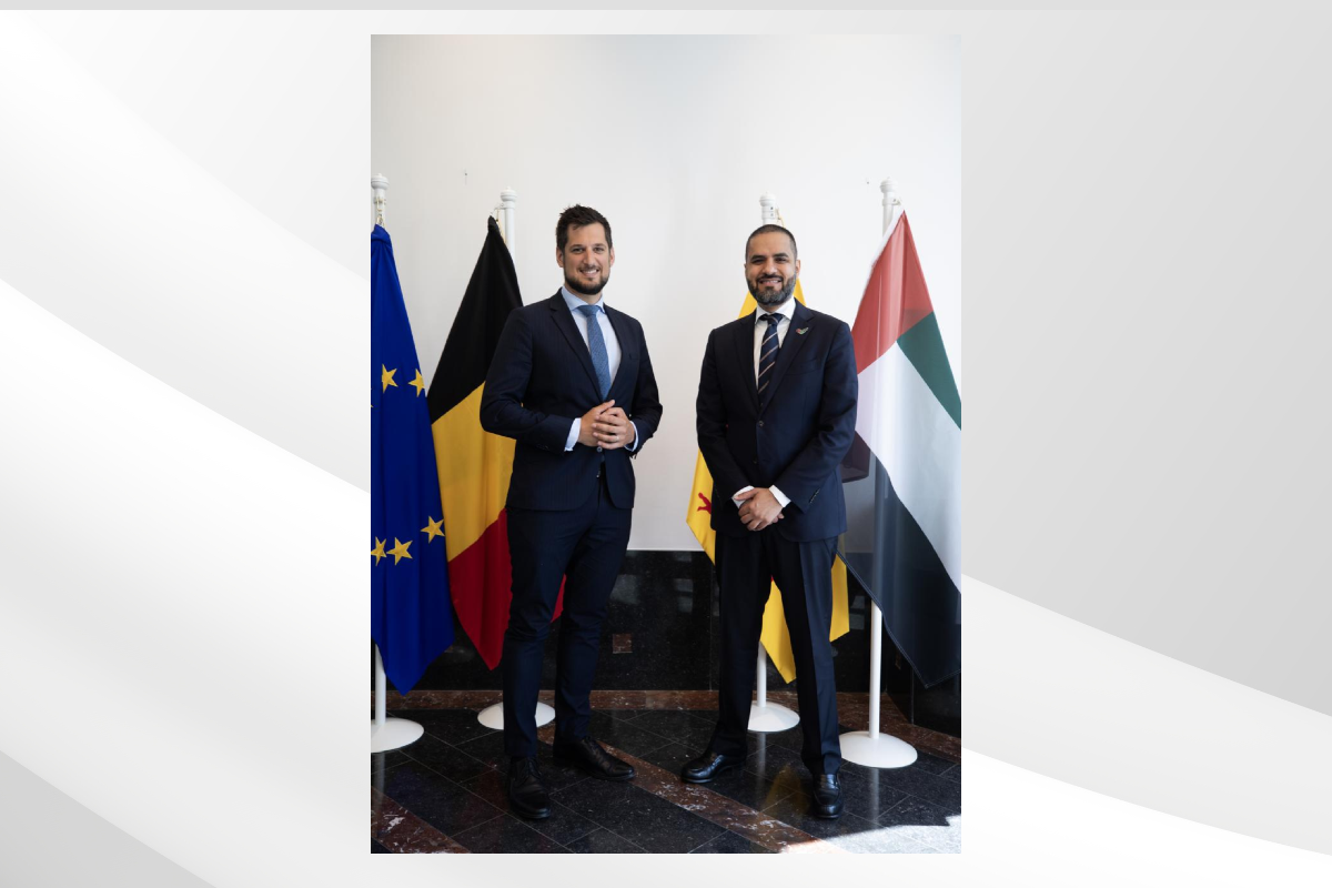 UAE Ambassador to Belgium, Luxembourg and European Union Meets with Minister-President of Wallonia to Discuss Strengthening Bilateral Ties