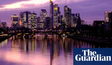 Eurozone growth forecasts cut amid uncertainty over Trump trade war | Eurozone