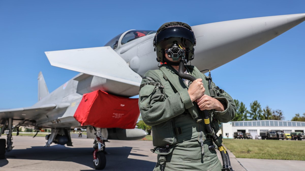 How RAF pilots are facing down Russian threats on the Nato border