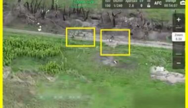 Just one AFU drone scared and forced the so-called Russian “elite” paratroopers to flee the battlefield across open terrain from their positions