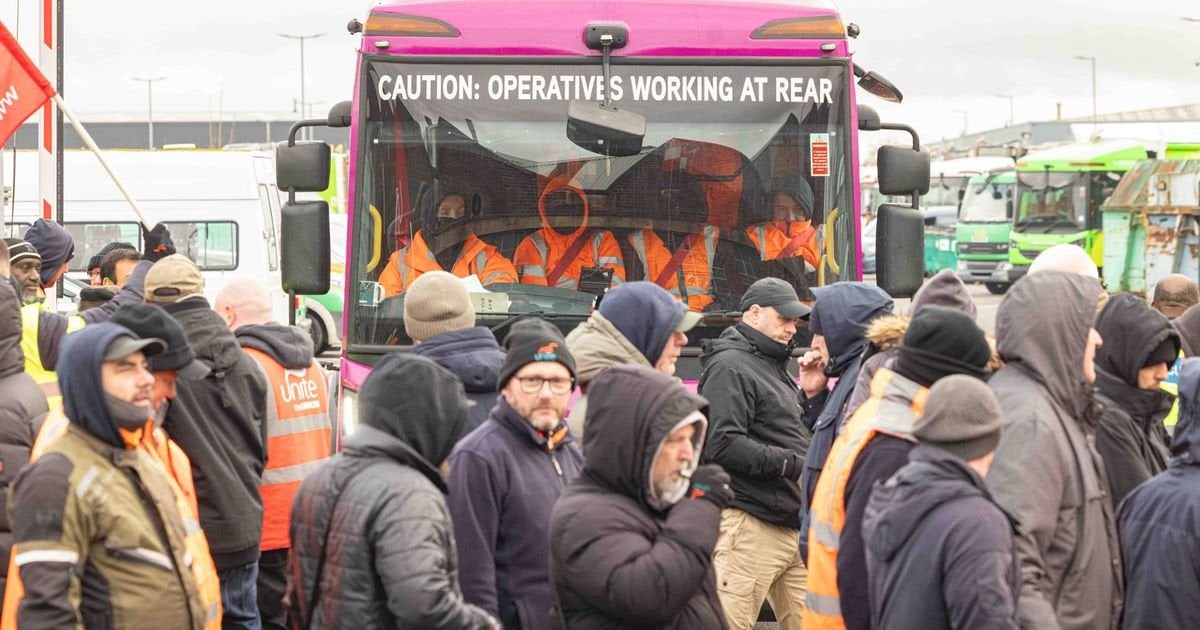 'We could stay on strike all summer' - defiant bin workers face down council