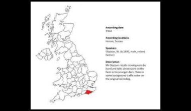 What English Accents used to sound like in the South East