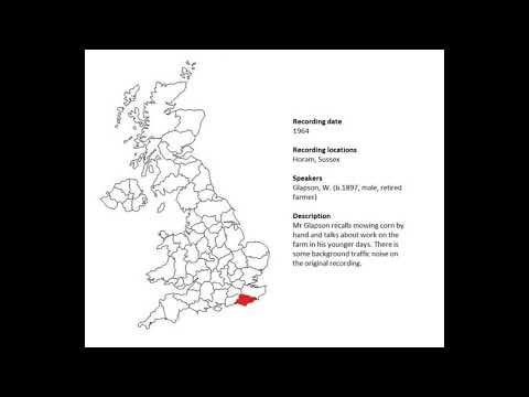 What English Accents used to sound like in the South East