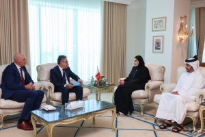Minister of State for International Cooperation meets Ambassadors of Morocco, Netherlands