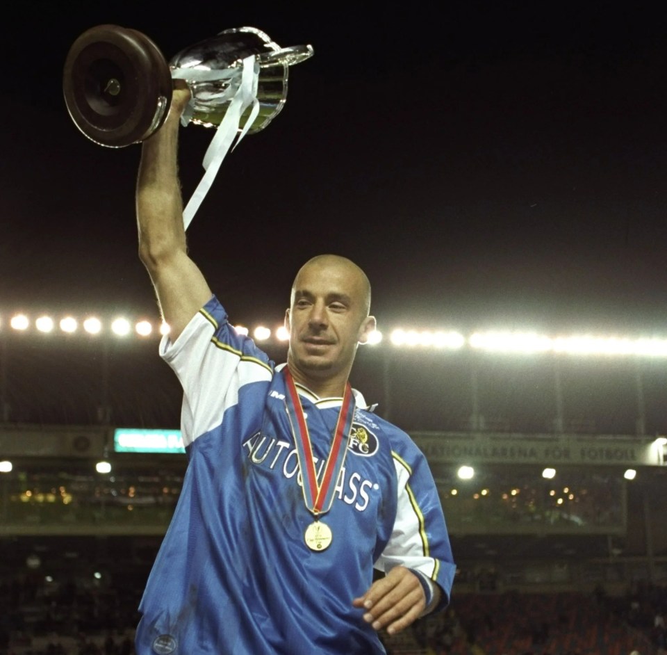 Gianluca Vialli led Chelsea to four major trophies whilst in charge at Stamford Bridge