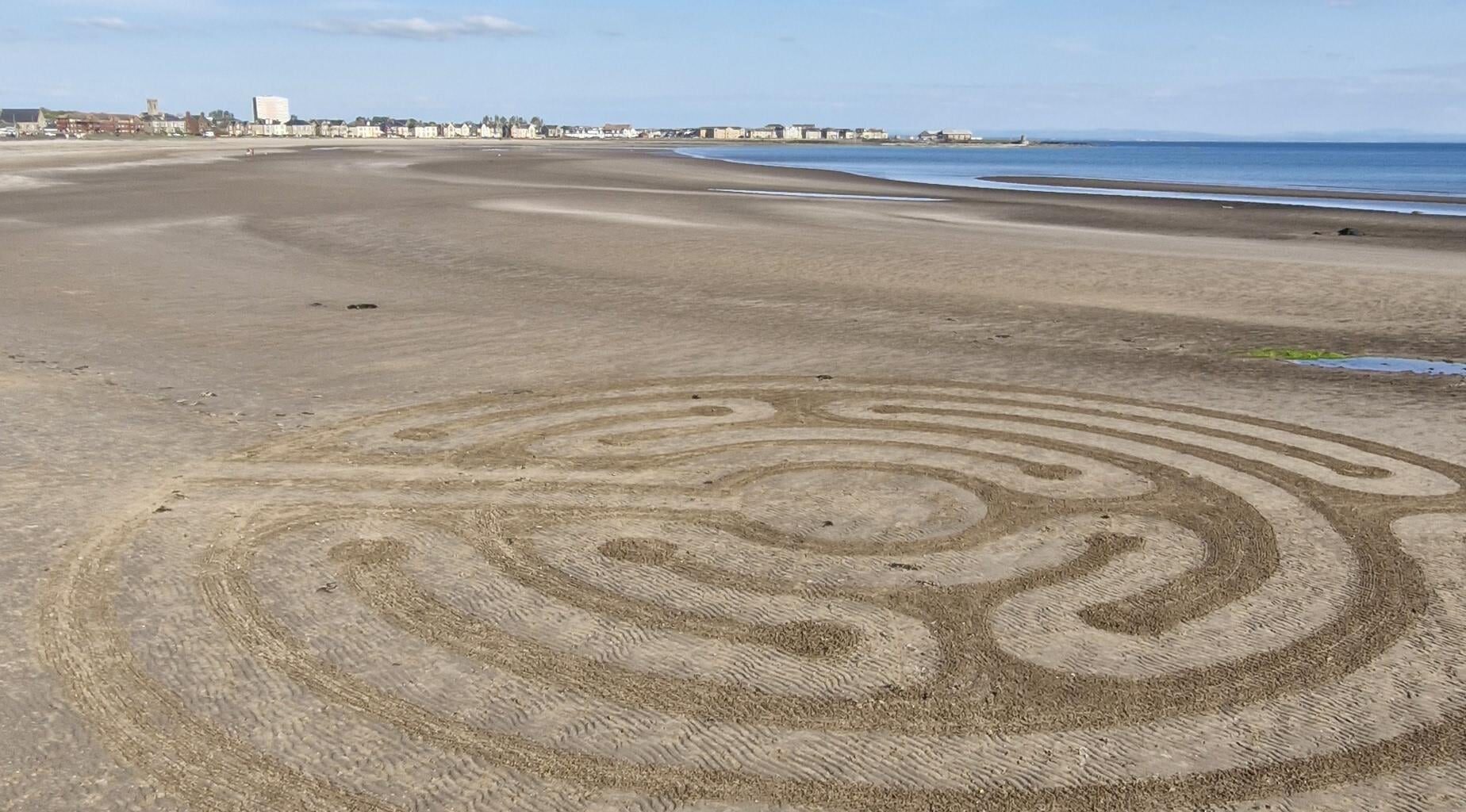Sand at Ardrossan.