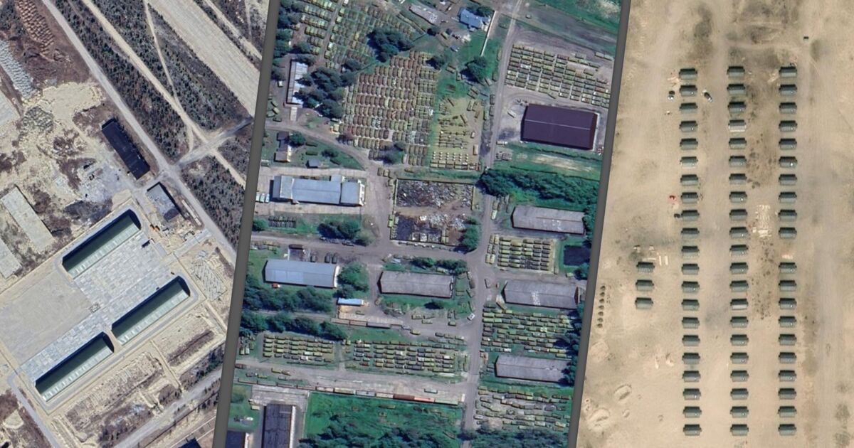 Terrifying satellite images show Russian army at Finland’s border - World News - News