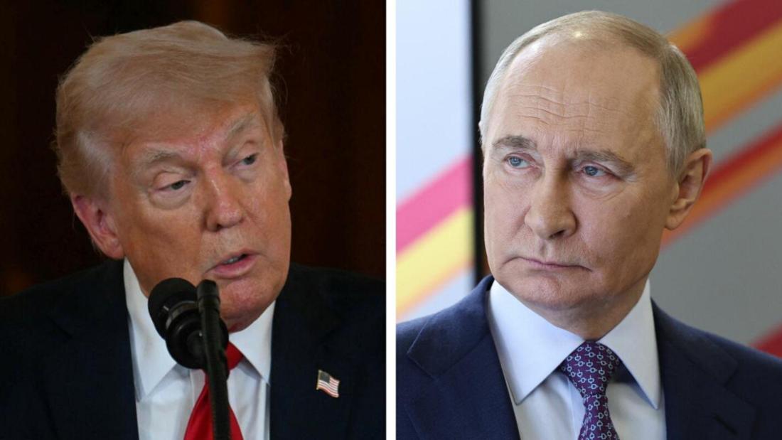 Freunde oder Feinde? Donald Trump (l.) verfolgt bei den Ukraine-Verhandlungen gegenüber Wladimir Putin eine unklare Taktik.