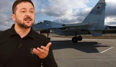 Bestätigte den Abschuss eines russischen Kampfjets: Wolodymyr Selenskyj.