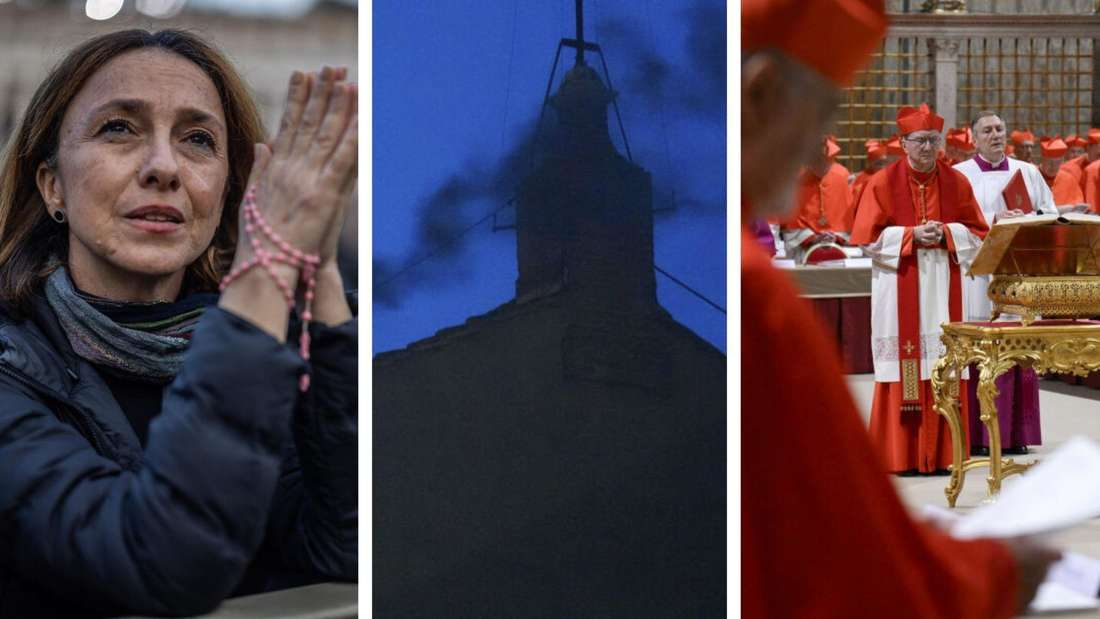 Weißer Rauch! Viele Gläubige warteten auf dem Petersplatz auf die Konklave-Entscheidung. Dann kam der Moment und Papst Leo XIV. zeigte sich am Balkon des Petersdom.