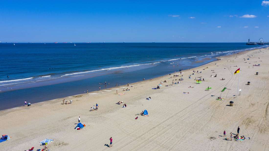 Der Strand von Scheveningen (Den Haag)