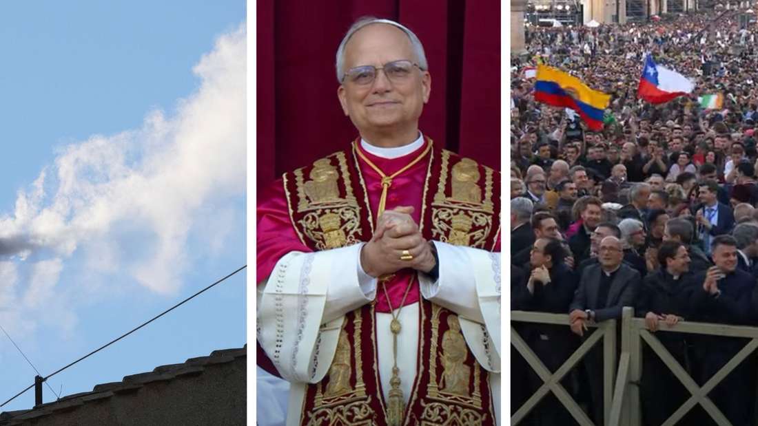 Papst Leo XIV erster Auftritt