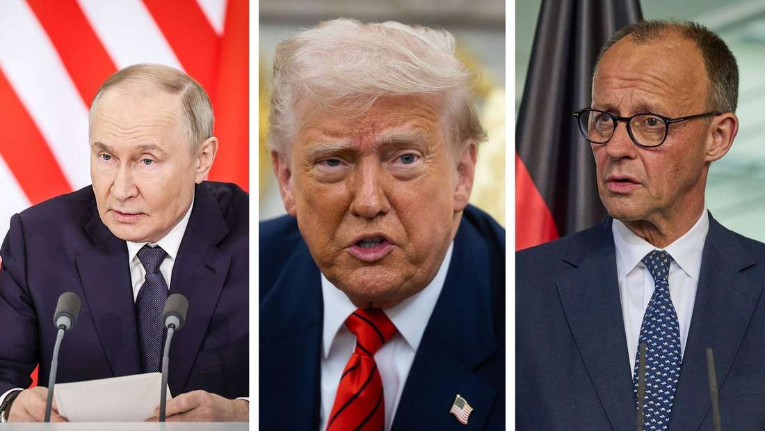 Merz weicht nach Telefonat zu Ende des Ukraine-Kriegs von Trump ab