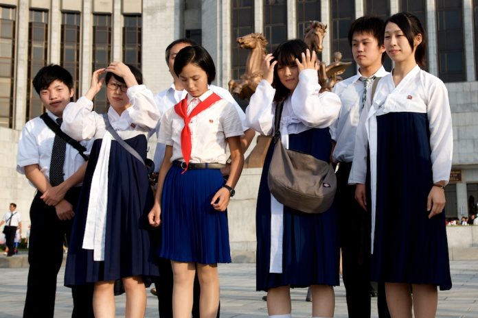 north korean students
