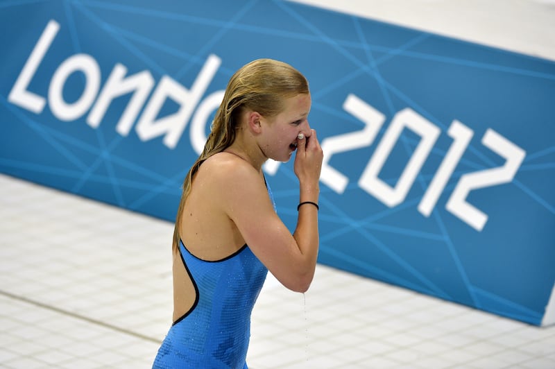 Olympic champion Ruta Meilutyte criticised Jon Rudd in BBC documentary. Photograph: Getty Images