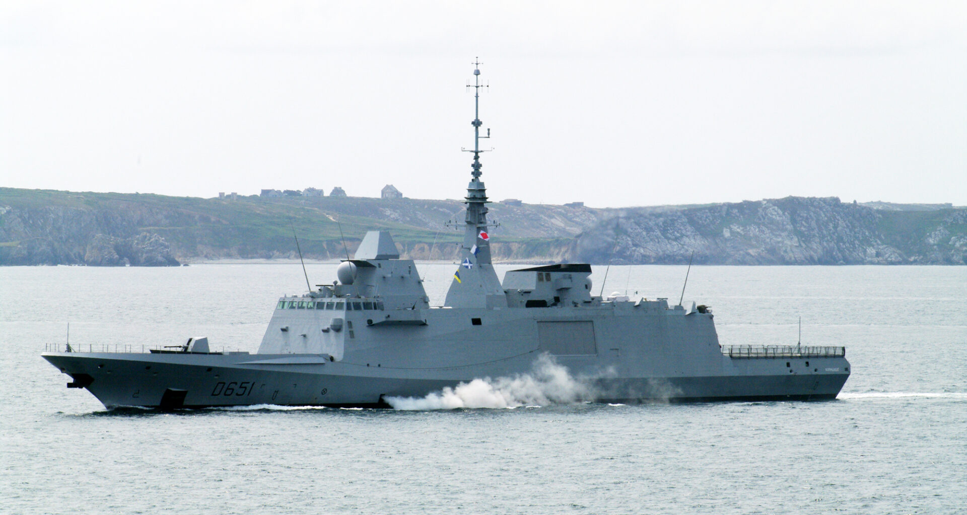 La frégate Normandie participe à l’exercice anti-aérien de l'OTAN Formidable Shield