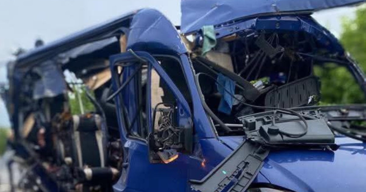 Russian Drone Strike On Minibus Kills 9 In Sumy Hours After Peace Talks, Ukraine Says
