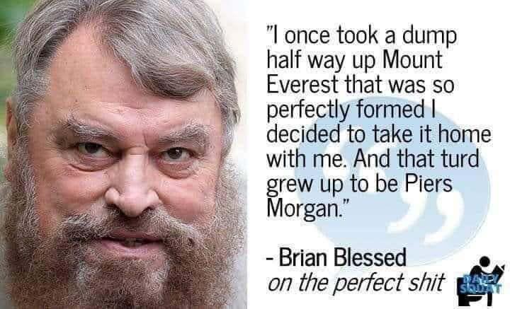 Well Mr Blessed sir, you owe us all an apology