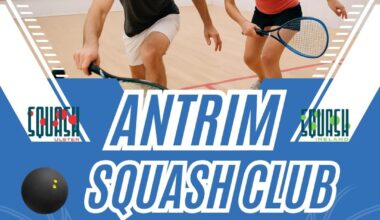 For any interested in Squash there is a new club starting up in Antrim