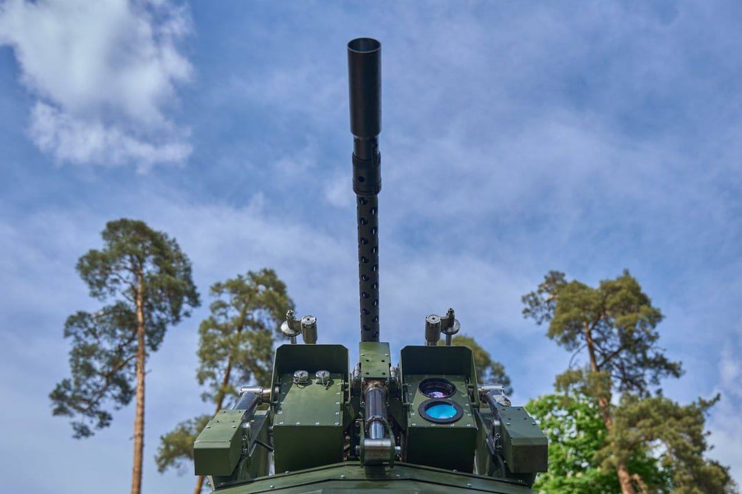 Ukraine has developed an automatic Sky Sentinel air defense turret with artificial intelligence.