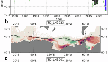Strong impact of the rare three-year La Niña event on Antarctic surface climate changes in 2021–2023