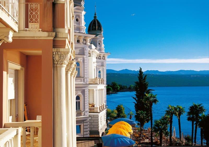 The small town on the Kvarner Bay once became the spa resort of the Danube monarchy. To this day, Opatija retains its historical flair and inimitable elegance. Petar Trinajstić/VisitOpatija.com/dpa-tmn