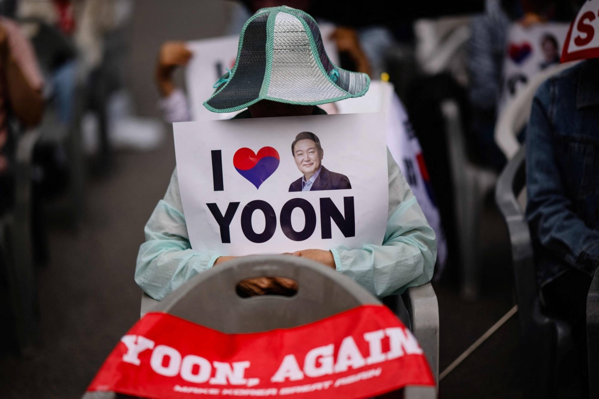 Meet the 'Yoonies': ex-president's shadow looms over South Korean poll