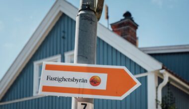 Bostadspriserna i april föll i hela Sverige