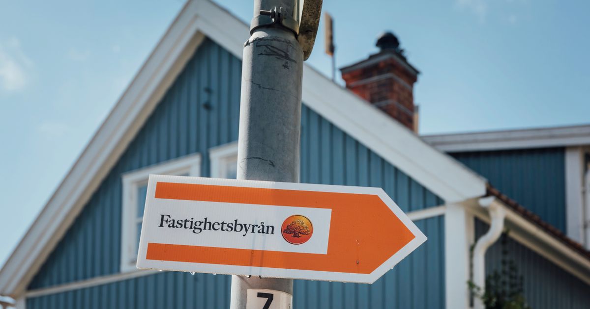 Bostadspriserna i april föll i hela Sverige