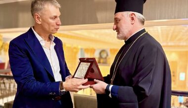 Archbishop of America met Chief of the National Guard of Cyprus