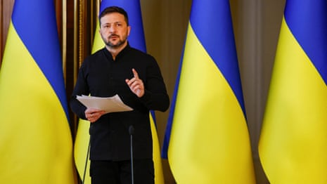 Volodymyr Zelenskyy holds a press conference after Putin skips Turkish talks – watch live